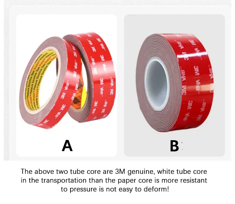 3M VHB Double Sided Tape Heavy Duty Mounting Tape for Car, Home and Office