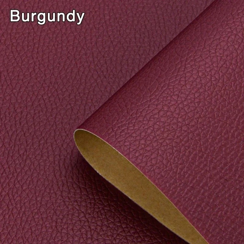 Self Adhesive Vinyl Faux Leather Fabric Repair Patch Kit for Car seat Sofas