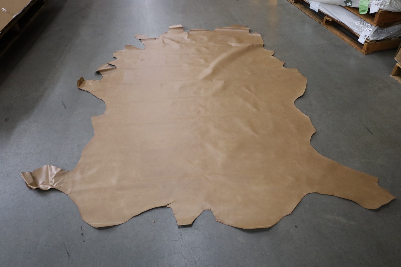Mushroom Brown Leather Hide Upholstery Whole Full Cow Hide 45 Square Feet