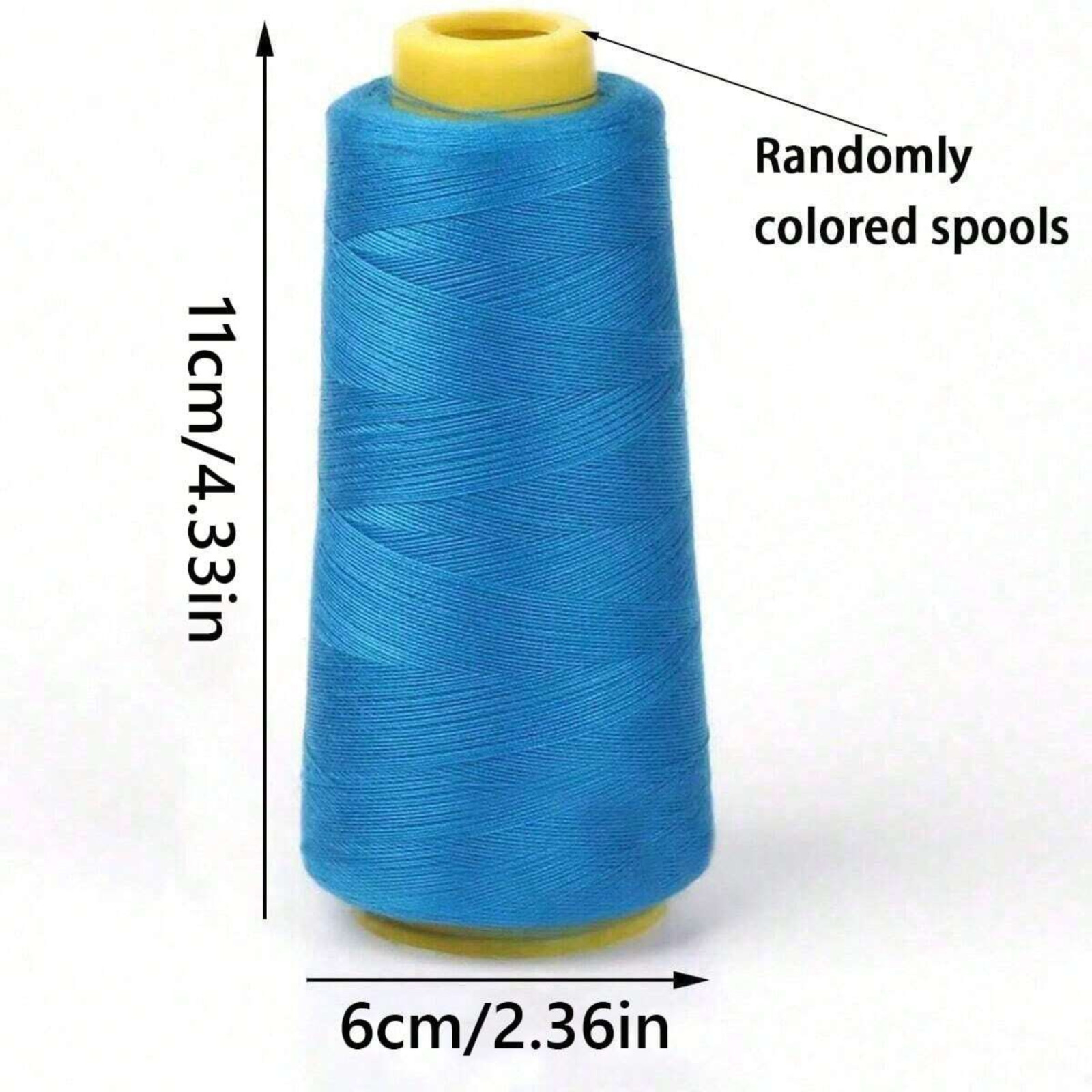 3000 Yards Sewing Thread Spool 100% Polyester All Purpose Machine Hand 46 Colors