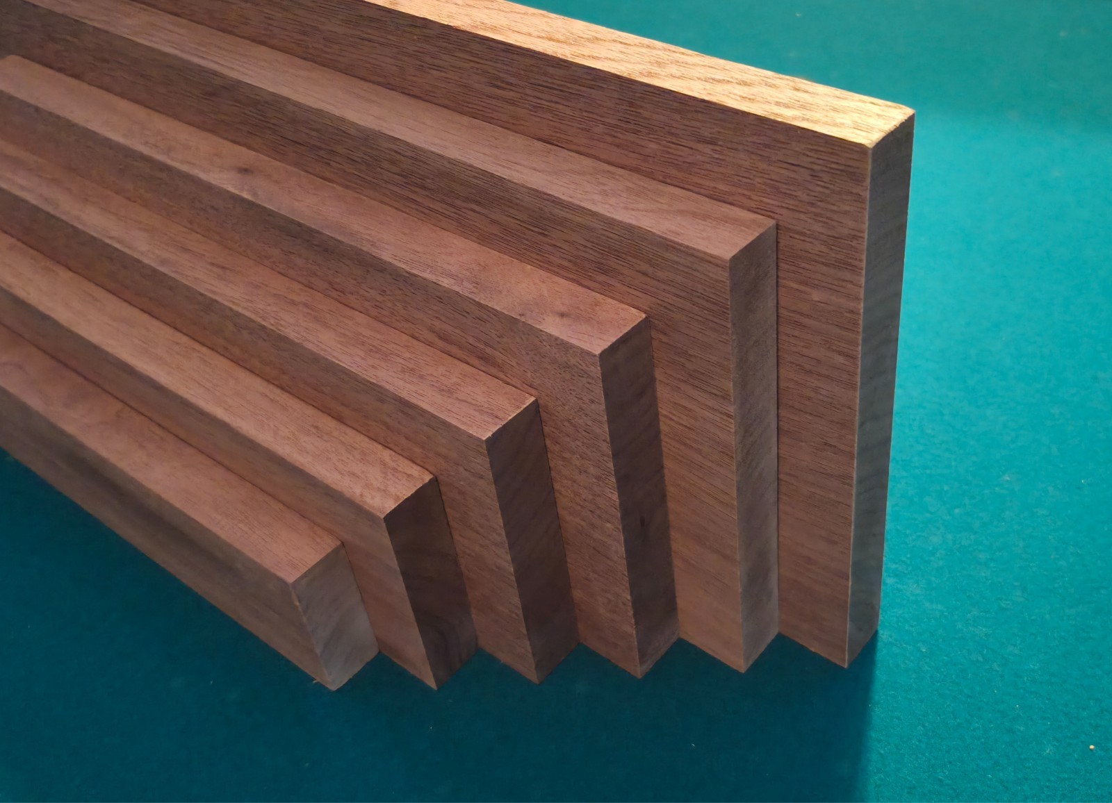 3/4″ Walnut Dimensional Lumber S4S – Variable Lengths & Widths Available