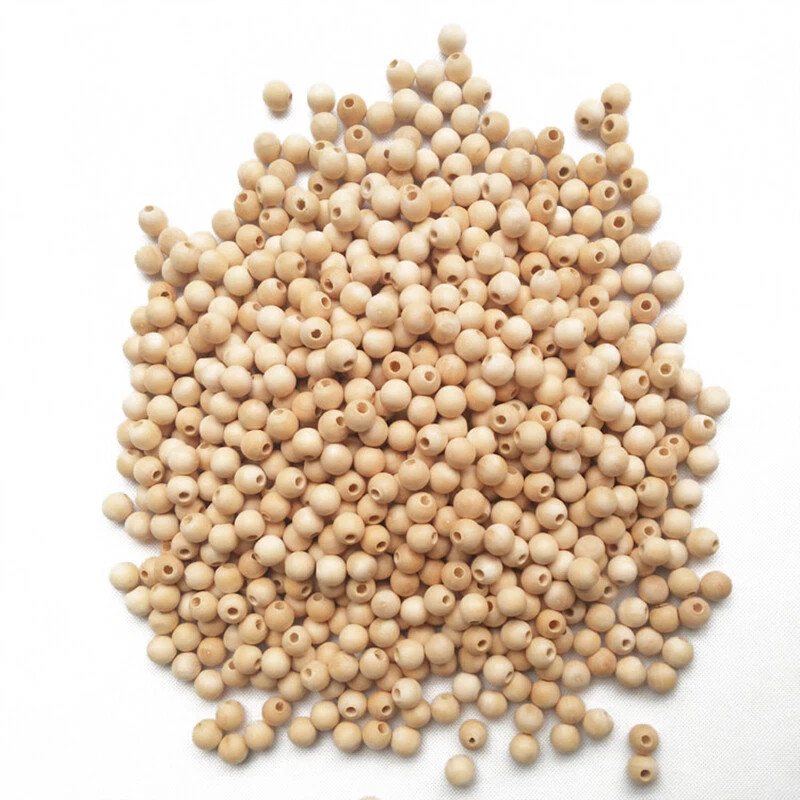 Natural Wooden Balls Beads with HOLE HALF WAY THROUGH 10,12,15,20,25,30mm