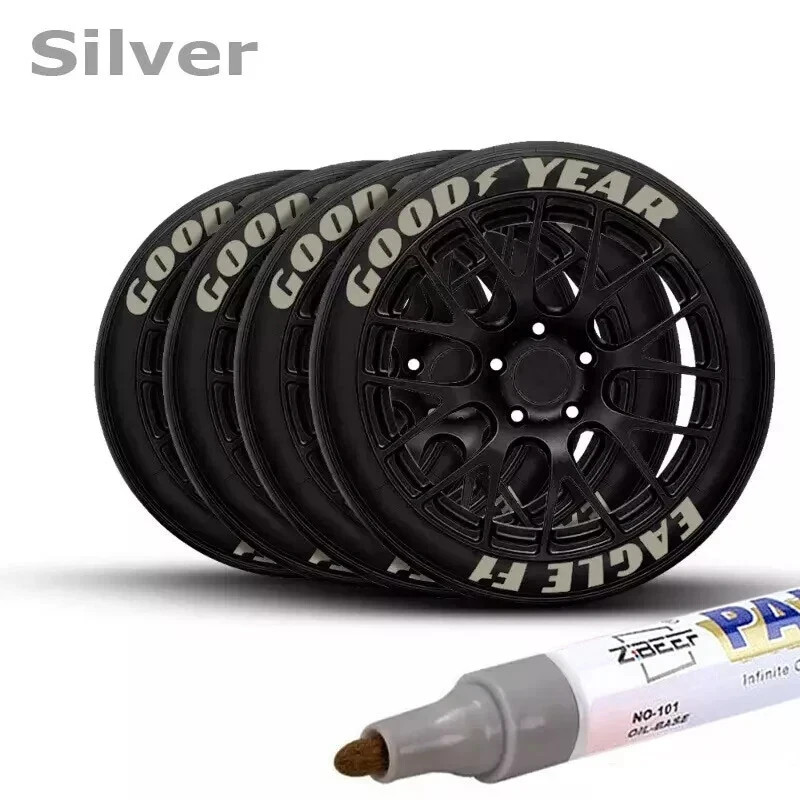 Waterproof Permanent Paint Marker Pen Car Tyre Tire Tread Rubber Metal pen Toyo