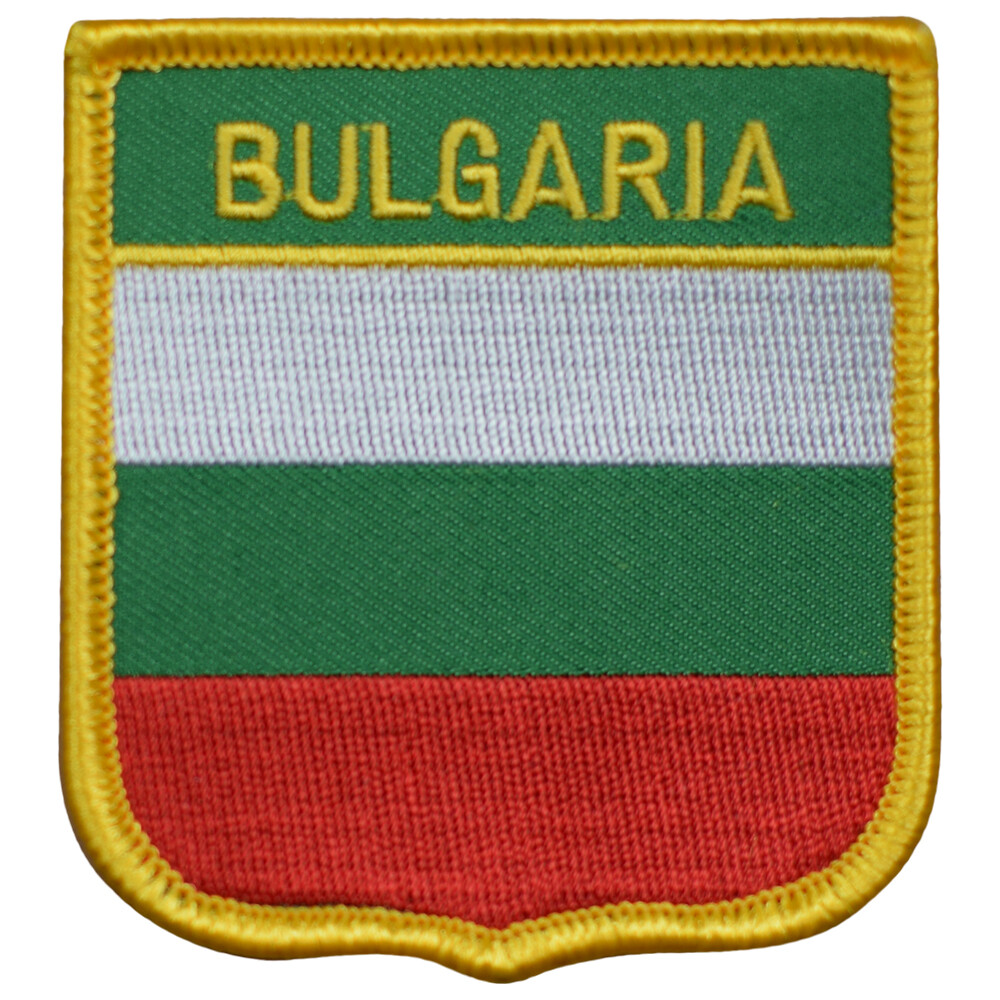 Bulgaria Patch – Sofia, Plovdiv, Varna, Burgas, Southeast Europe 2.75″ (Iron on)