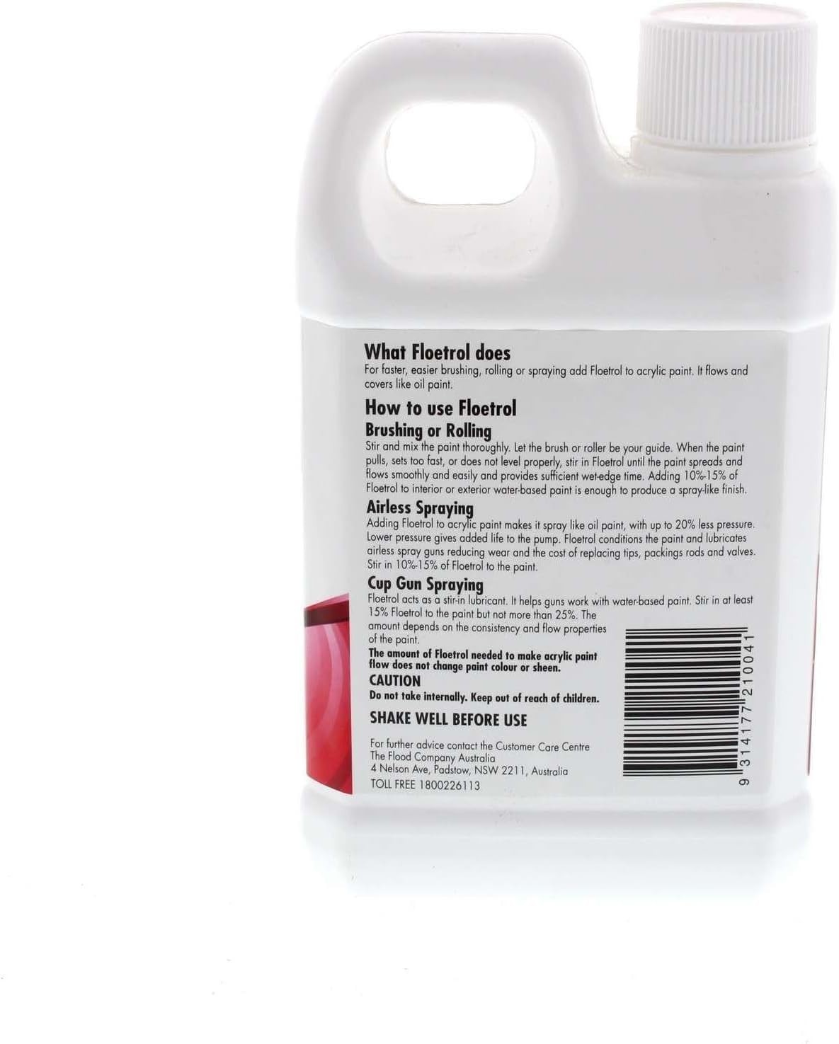 Australian Floetrol 16.91 Fl Oz – Acrylic Paint Additive for Flawless Finishes