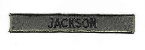Stargate SG-1 Jackson Uniform Name Chest Insignia PREMIUM Embroidered 7″ Patch