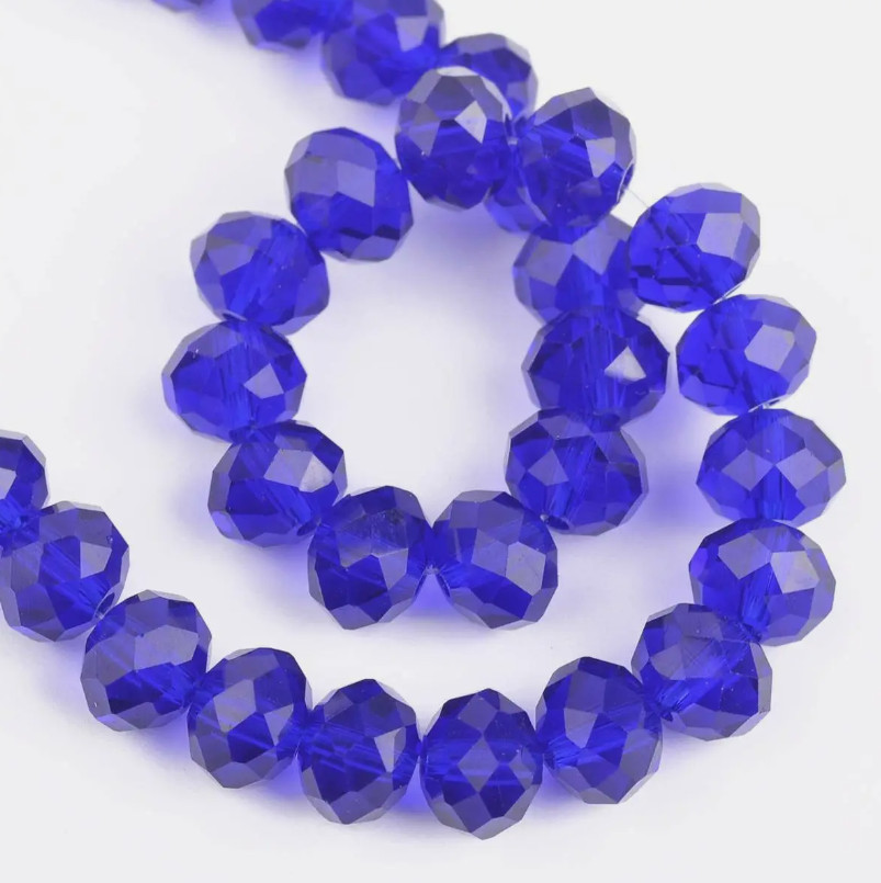 4mm 6mm 8mm 10mm 12mm Rondelle crystal Loose spacer beads Jewelry Making Crafts