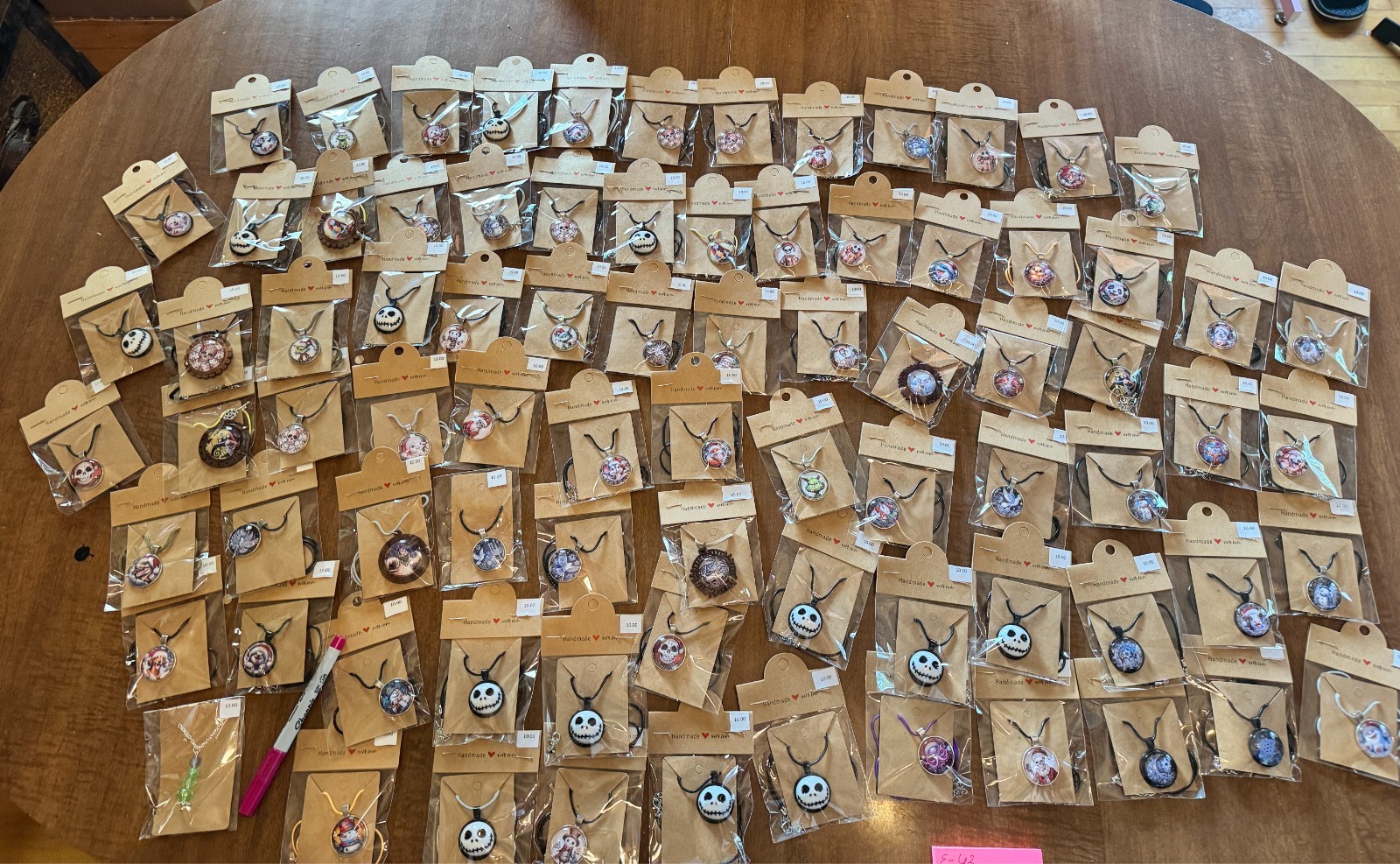 161 Pieces of Handcrafted Christmas Jewelry – Boutique Inventory