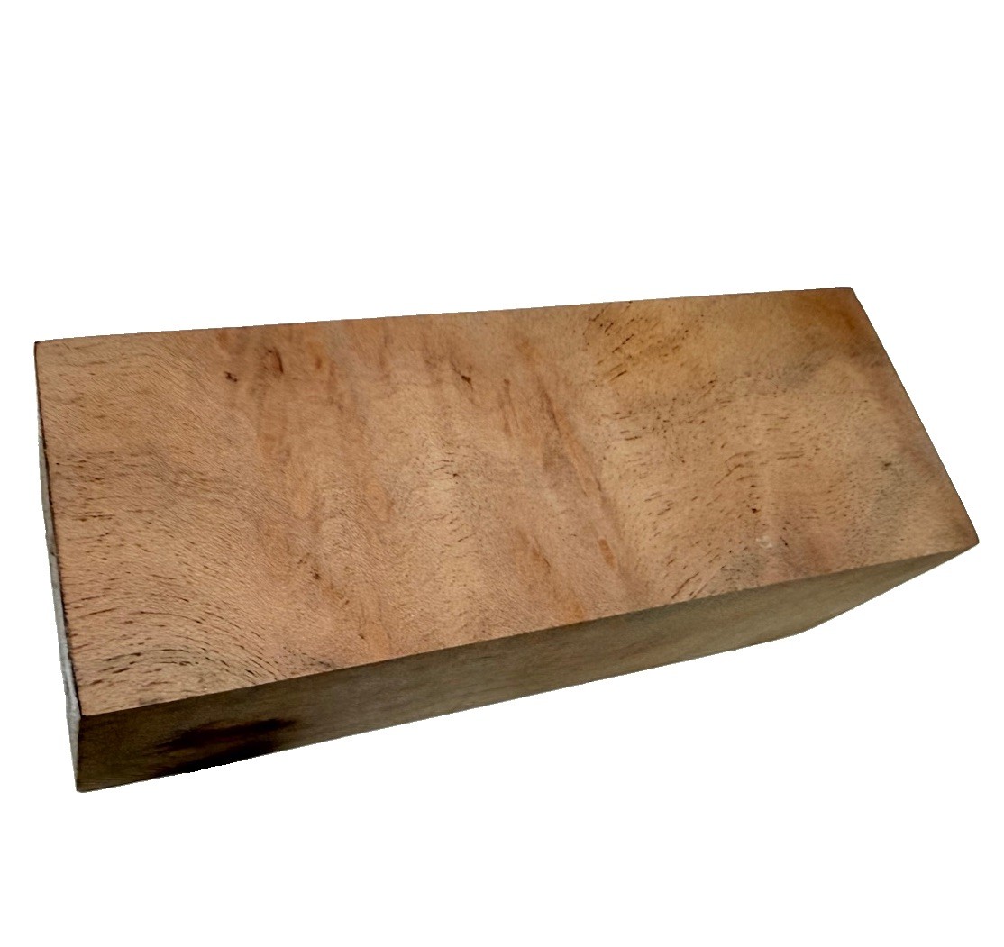 Camphor burl wood turning blank 1-15/16″ x 1-15/16” x 5-3/8″ (w95) dried