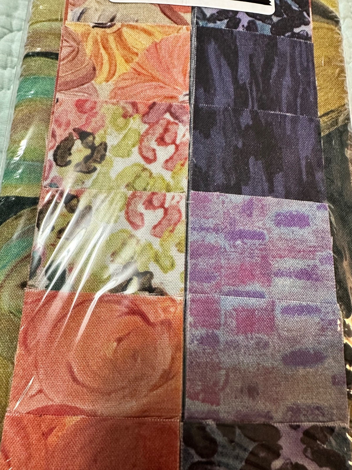 Jordan Fabrics Log Cabin Table Runner Kit AFTER THE RAIN PRECUT PIECES 13×45