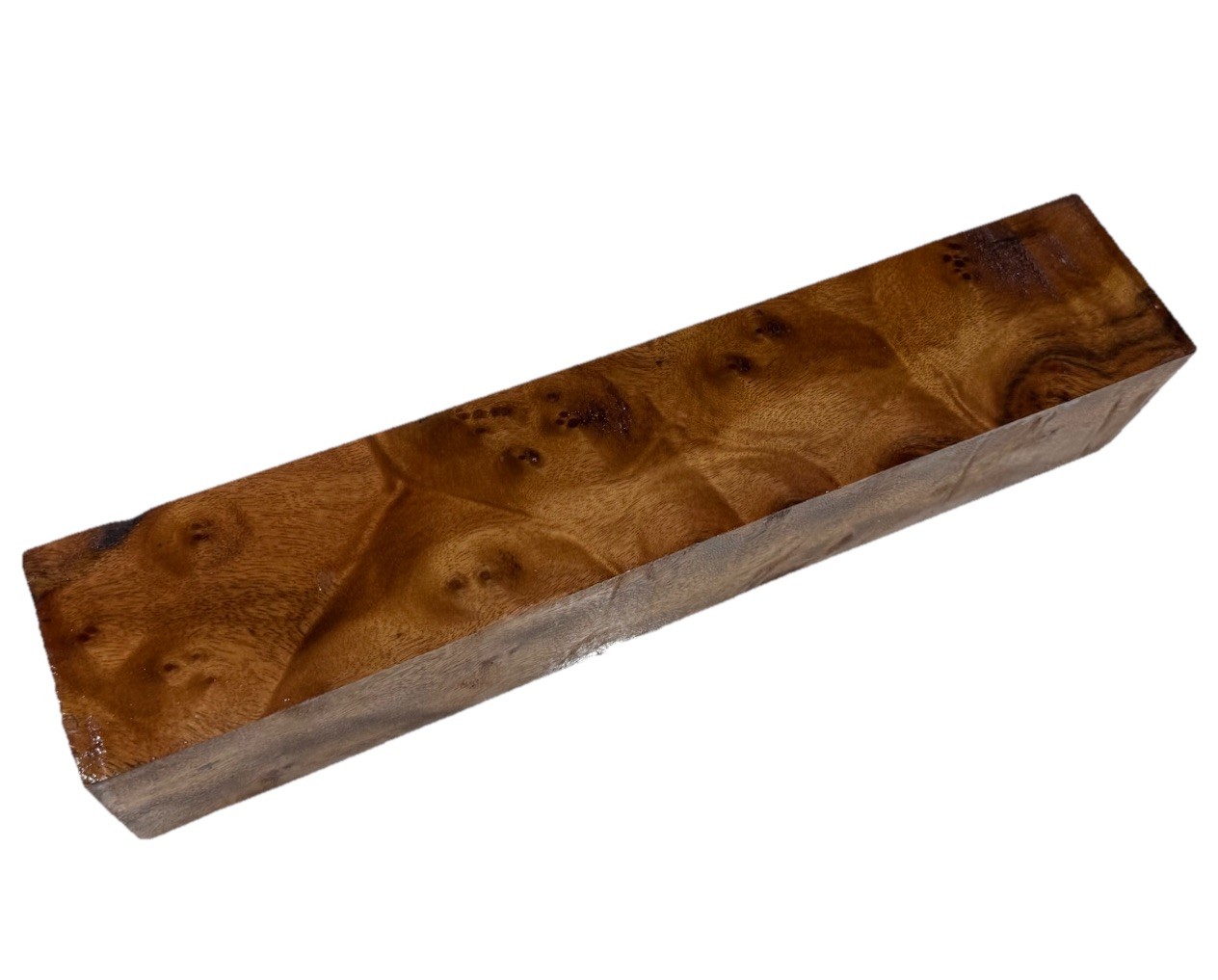 Camphor burl wood turning blank 2-15/16″ x 2-15/16” x 15″ (c36) Dried