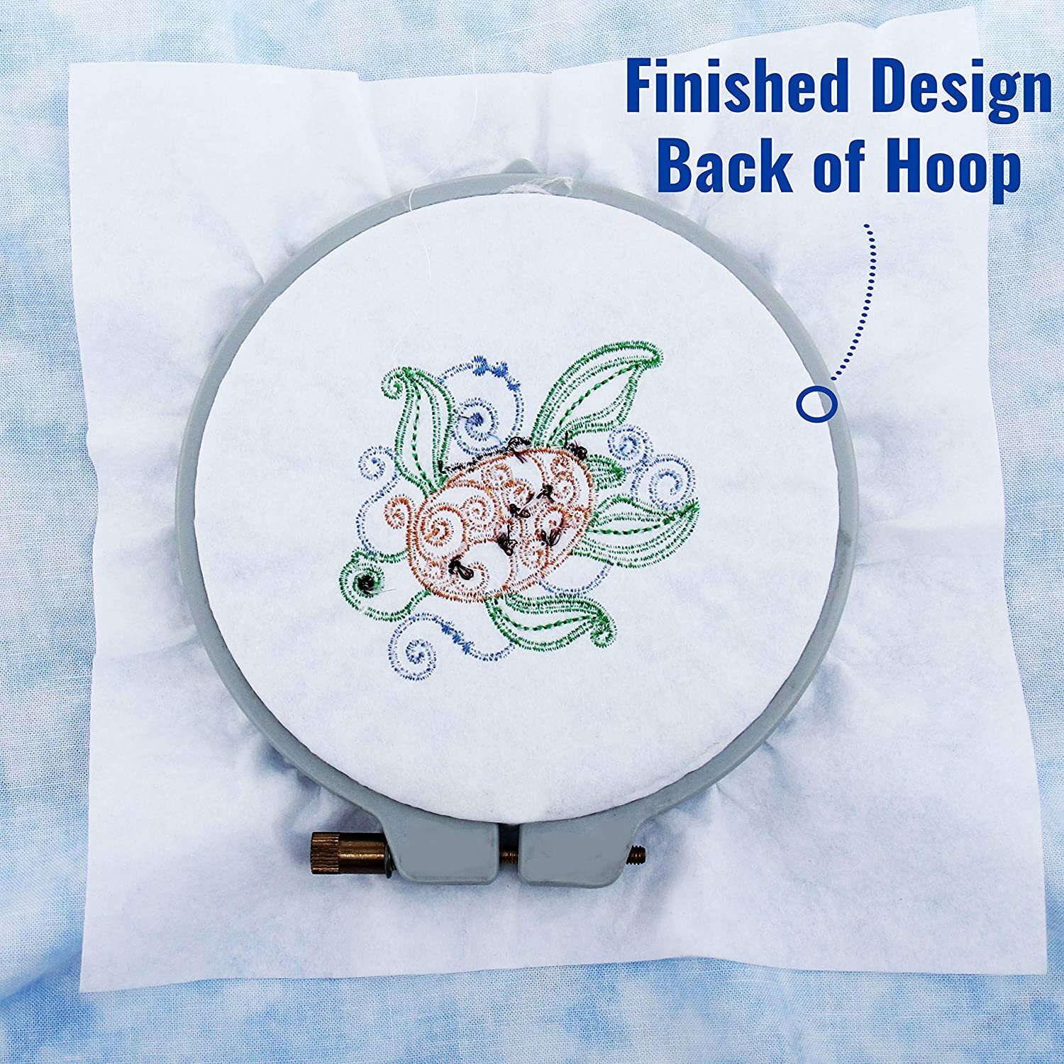 CUTAWAY EMBROIDERY MACHINE STABILIZER BACKING – PRECUTS & ROLLS – MEDIUM WT