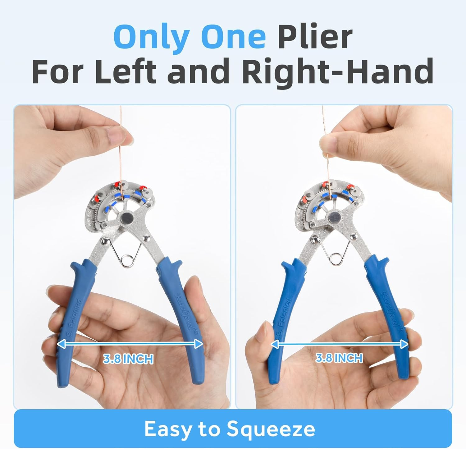 Looper Pliers in One Step for Jewelry Making, 1.5Mm-2.25Mm-3Mm Looping Size, Bea