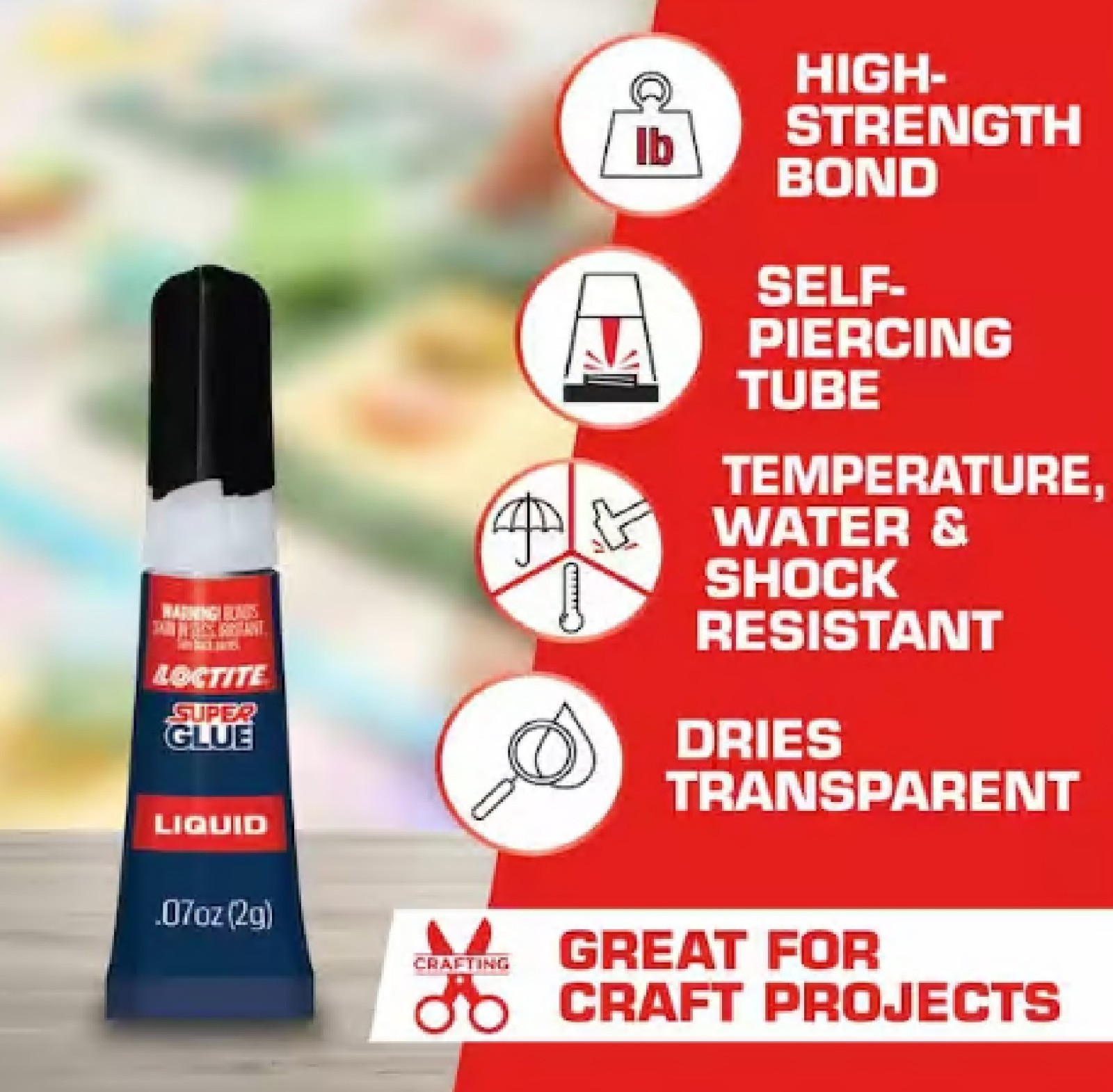 Super Glue 0.07 oz. Liquid Clear Tubes (2-Pack )