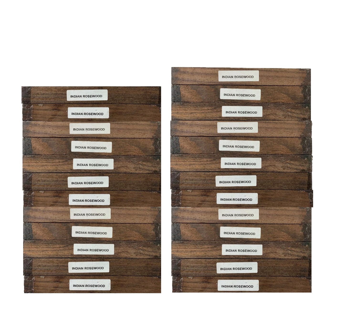 25 Pack, East Indian Rosewood Pen Turning Blank Lumber Wood Blocks 3/4″x3/4″x5″