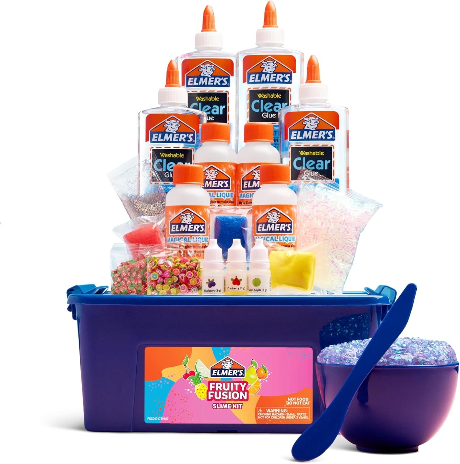Fruity Fusion Slime Making Kit – Non-Toxic Fun for Kids with Scents & Colors