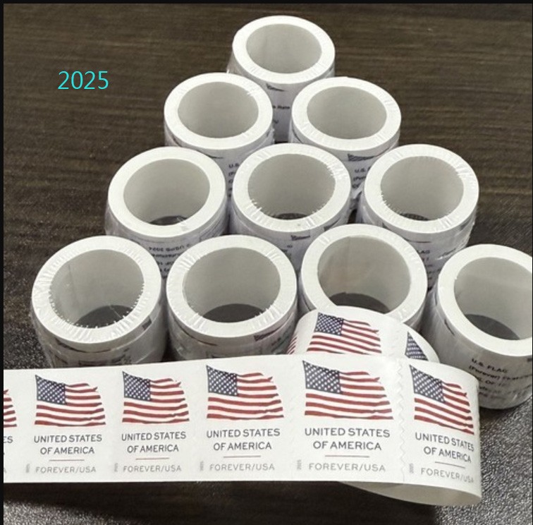20 ROLLS Of 100 uspsPostag-2000 PCS-Special Sale Collection New (24 25)