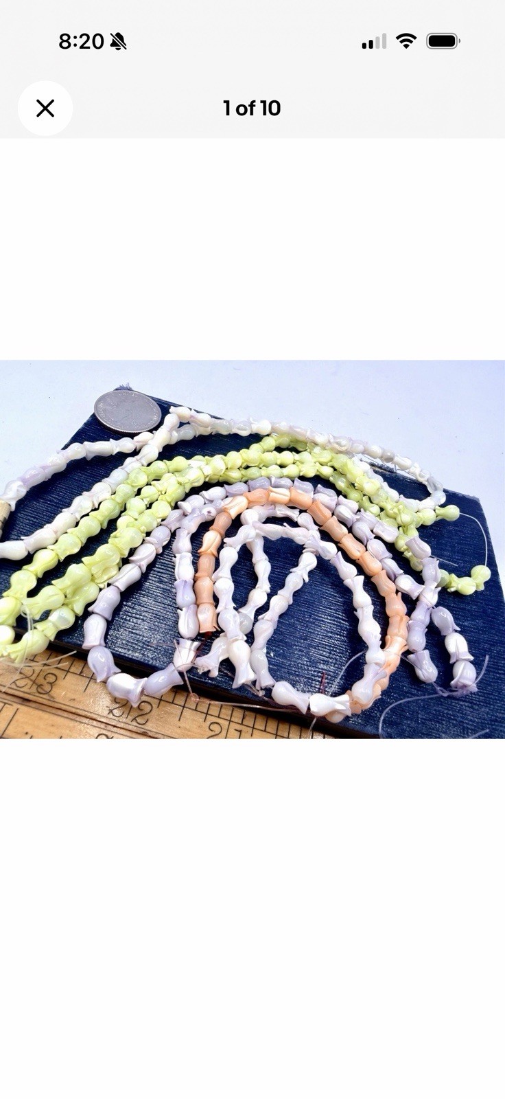 Mixed Lot Gemstone & Pearl Beads Artisan Estate Jewelry Making