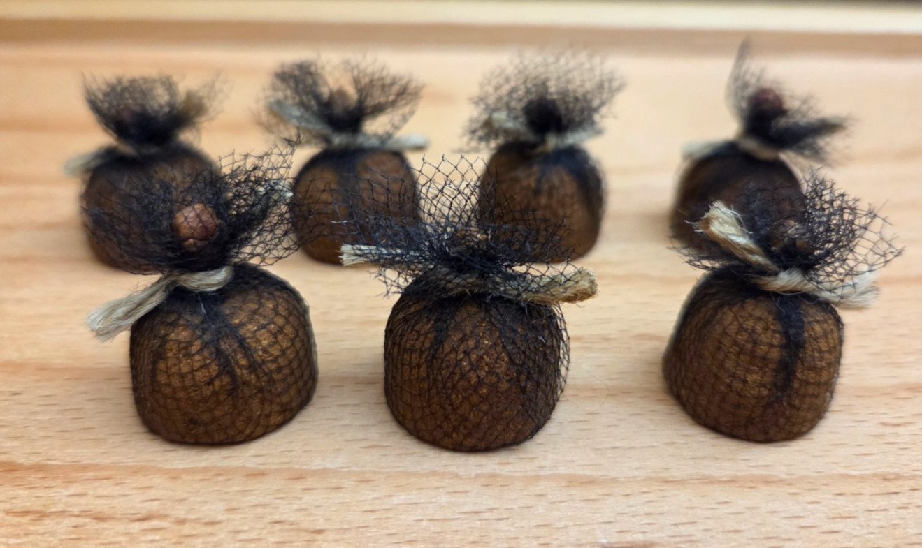 Gothic Bat Spiced Fragrance Beads Jar Halloween Decor Potpourri Sachet Gift
