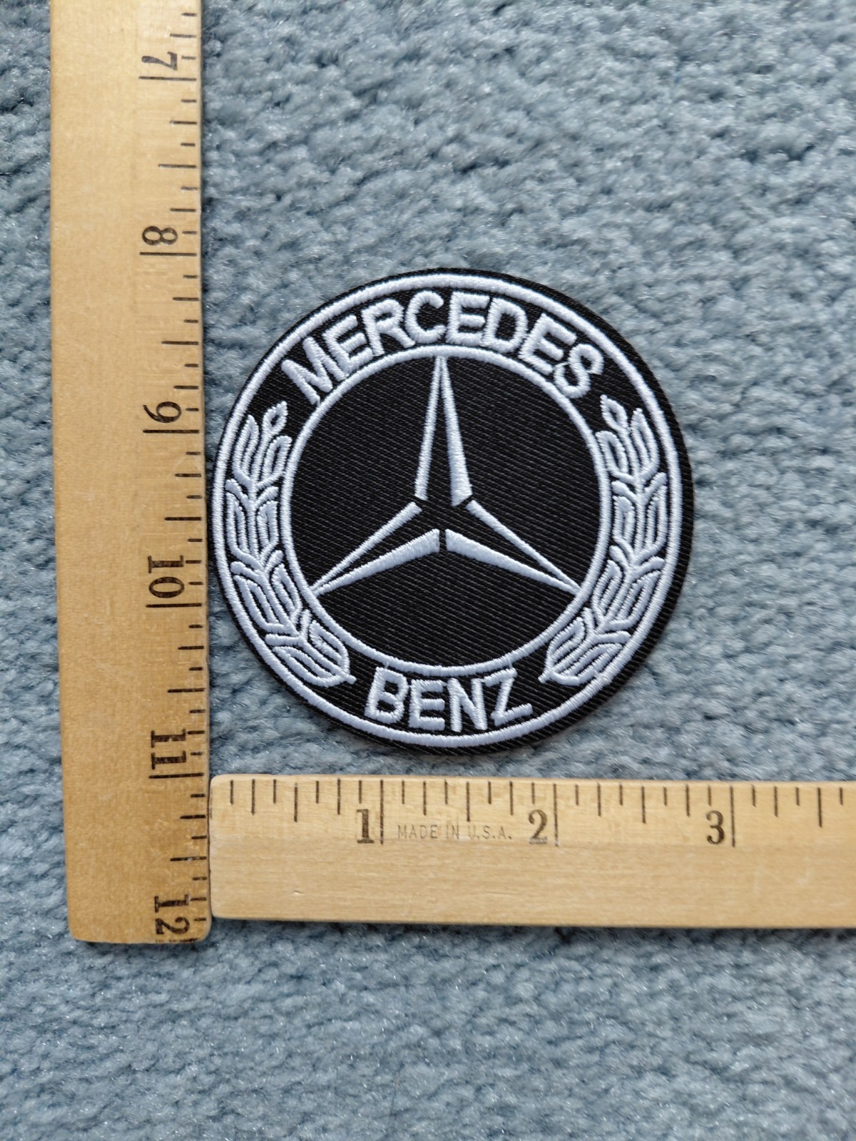 1 MERCEDES- BENZ CAR AUTO IRON ON PATCH free shipping