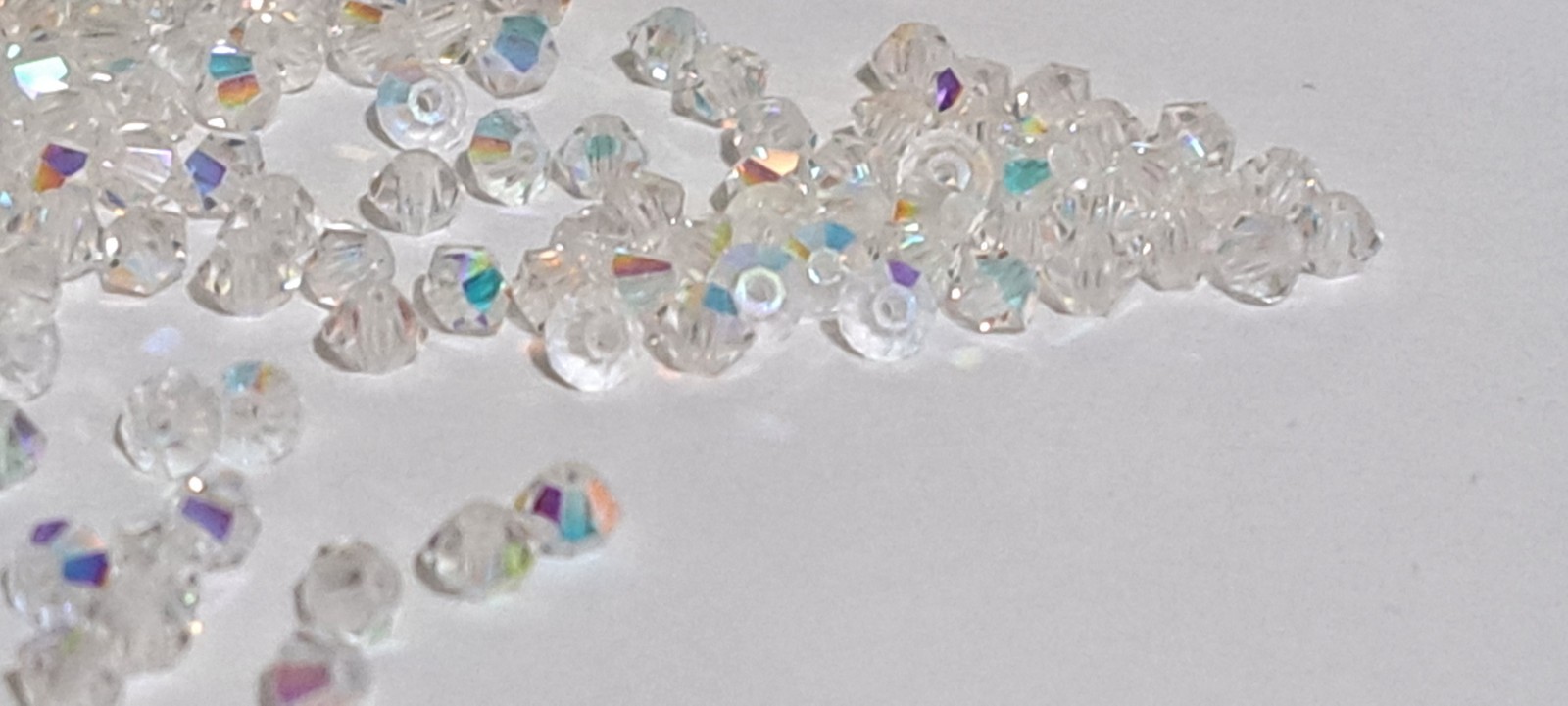 100 Pieces Swarovski 5301 Crystal Aurore Boreale