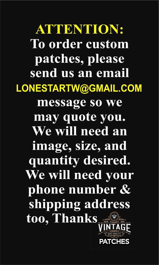 EMBROIDERED UCA ALL AMERICAN PATCH (Please Read Ad)