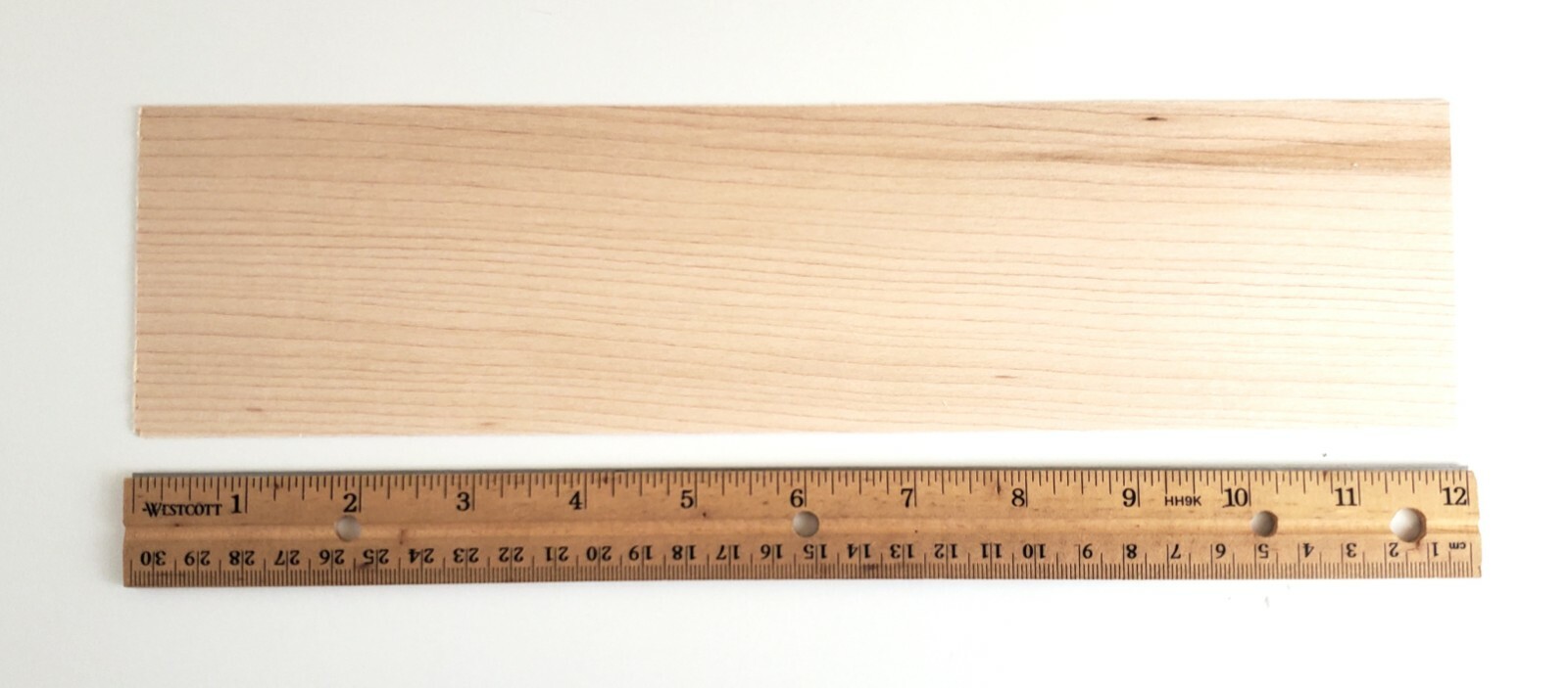 Maple Wood Sheet Plank Thin 1/32″ x 3″ x 12″ long Veneer Woodworking Kiln Dried