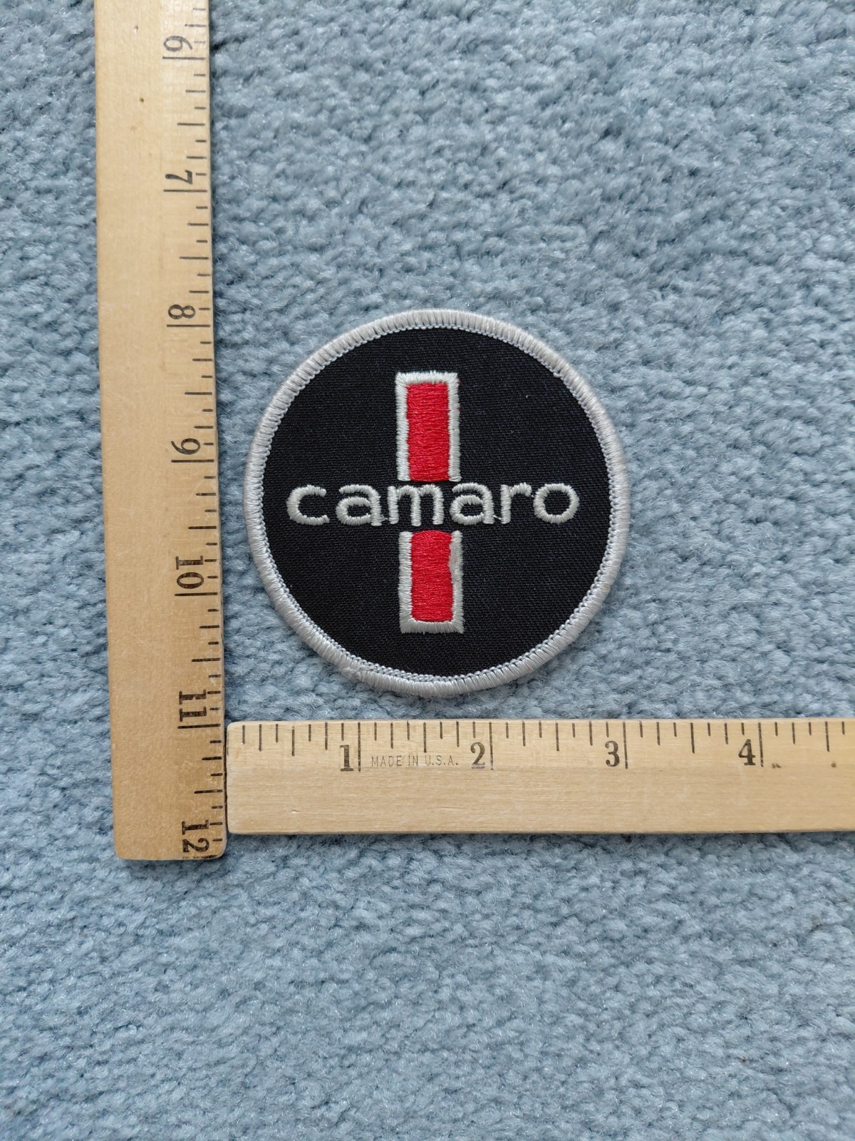 VINTAGE CHEVROLET CAMARO CAR AUTO IRON ON PATCH FREE SHIPPING