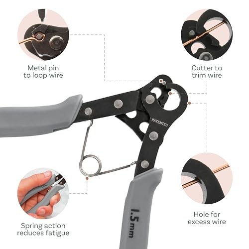 Original One Step Looper – Create and Trim Consistent 1.5 mm 1.5 mm Looper