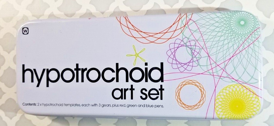 Hypotrochoid Art Set Spiral Curves Design Kit Unlimited Creativity All Ages FUN