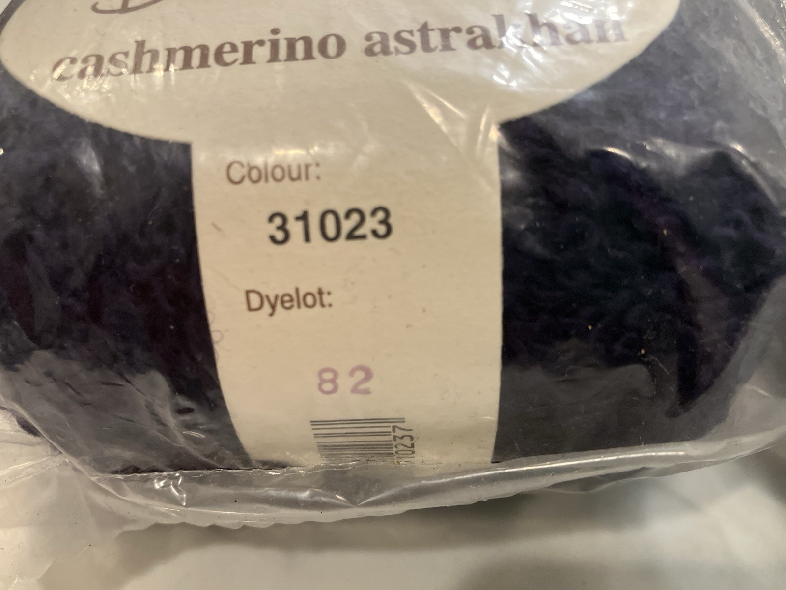 21 Skeins Luxury Debbie Bliss Cashmerino Astrakhan Yarn Navy Blue 31023