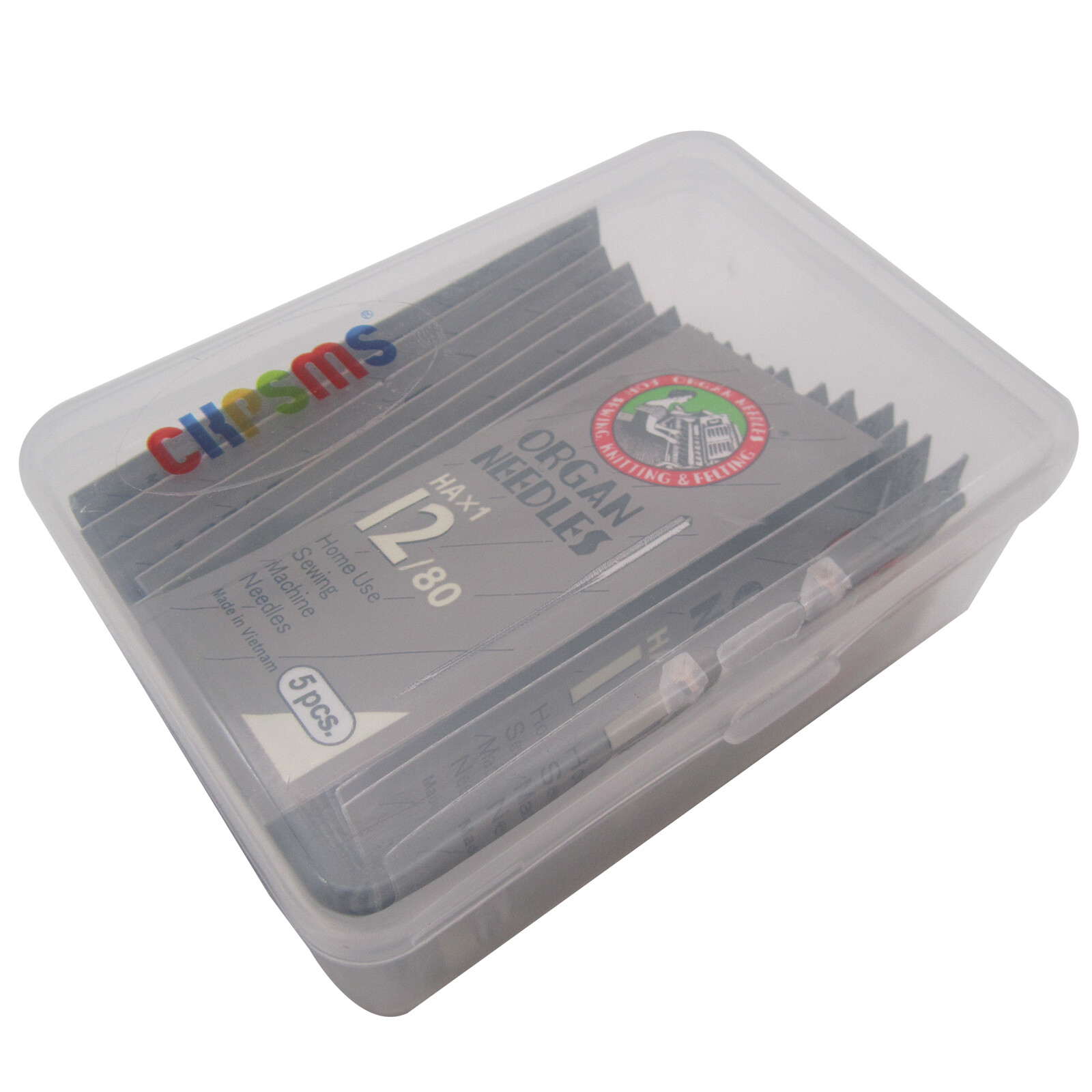 100 ORGAN Sewing Machine Needles Home Flat Shank HAX1 Size 9, 11, 12, 14, 16, 18