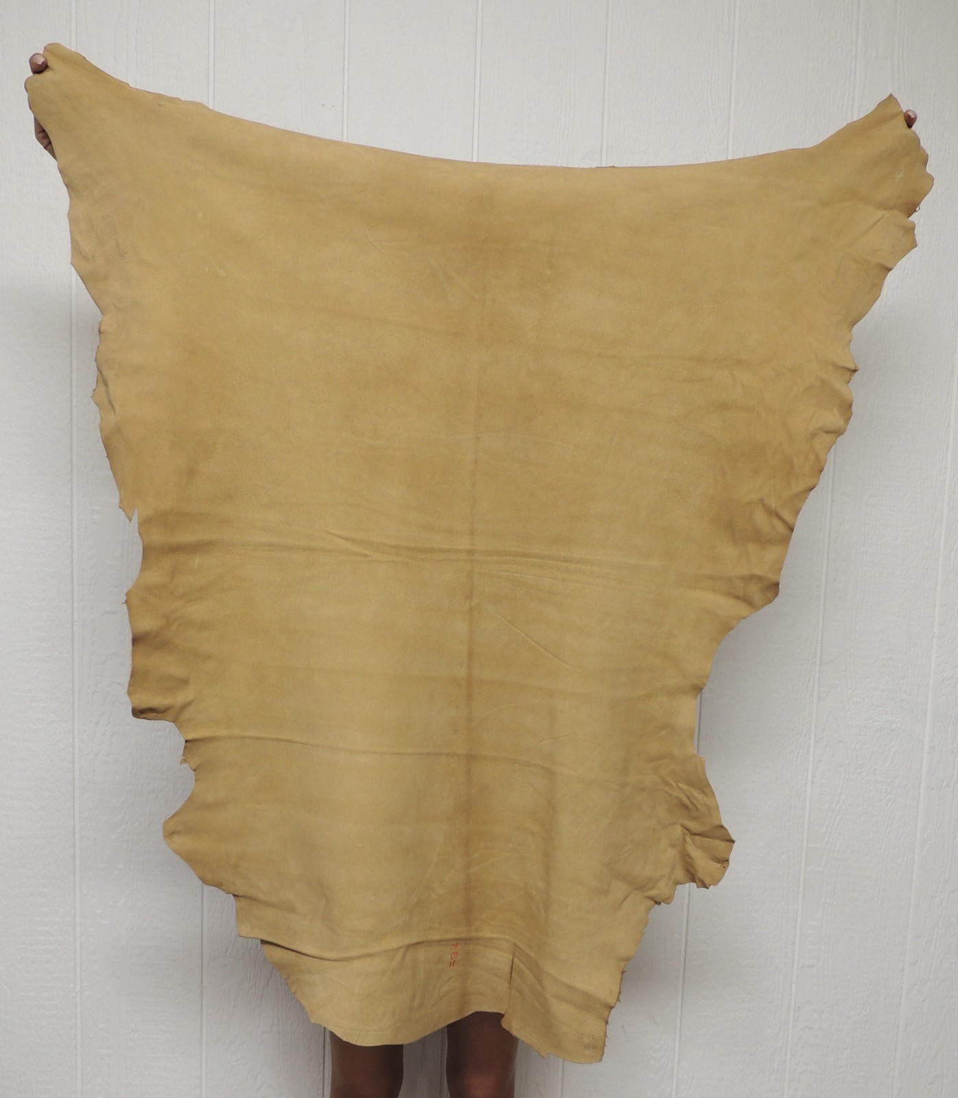 SMOKE BUCKSKIN Leather Hide for Native Crafts Laces Pipe Bags Regalia Pelt Skins