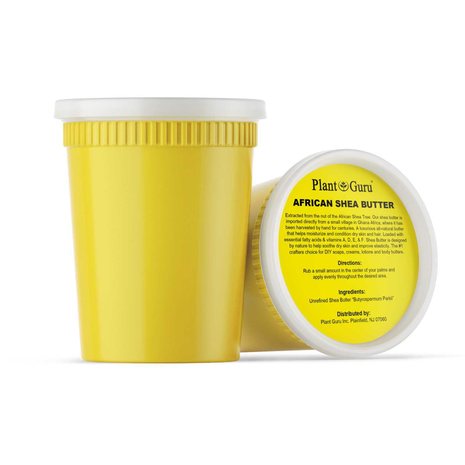 Raw African Shea Butter YELLOW 100% Pure Natural Unrefined Organic Bulk