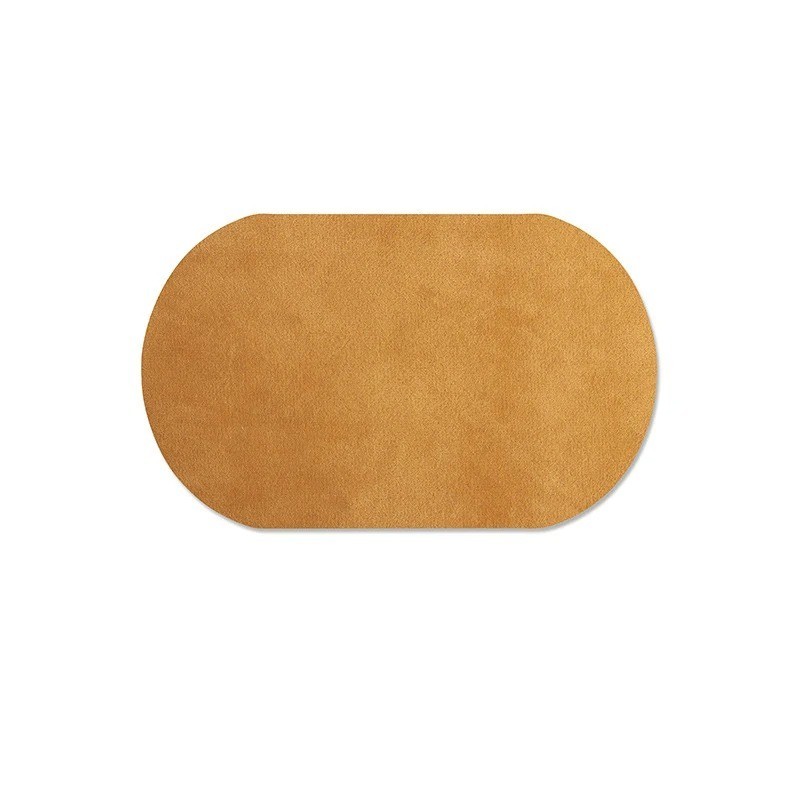 Suede Leather Iron on Oval Elbow Knee Patches DIY Repair Sewing Applique