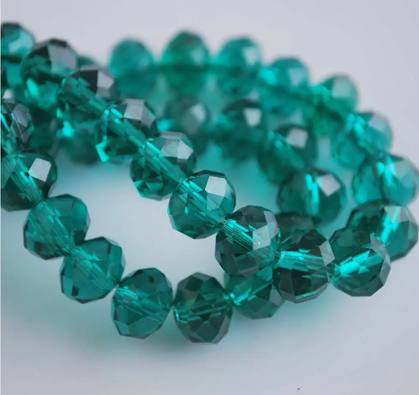 4mm 6mm 8mm 10mm 12mm Rondelle crystal Loose spacer beads Jewelry Making Crafts
