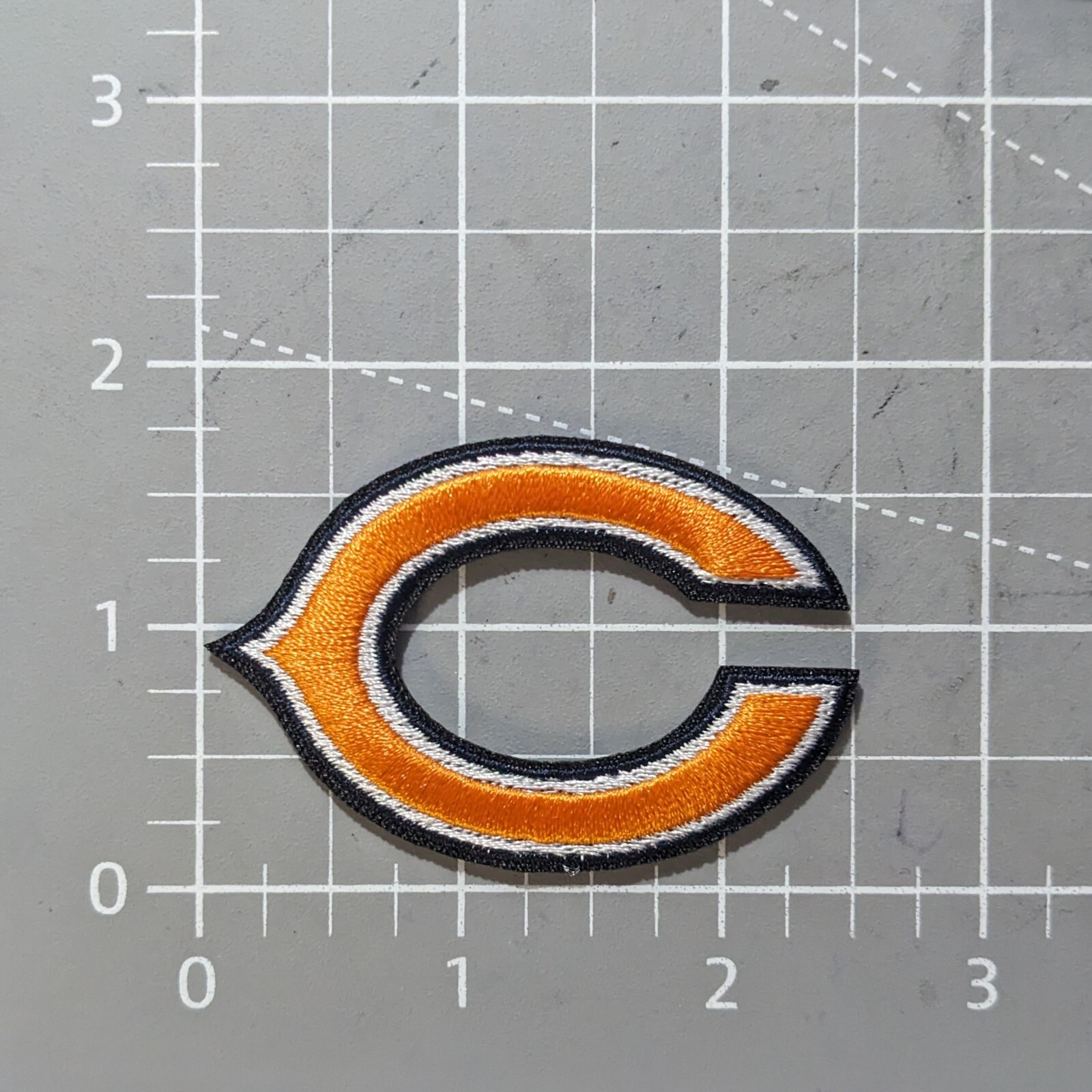 Chicago Bears Patch NFL Football Sports Embroidered Iron On Patch 1.75×2.5″