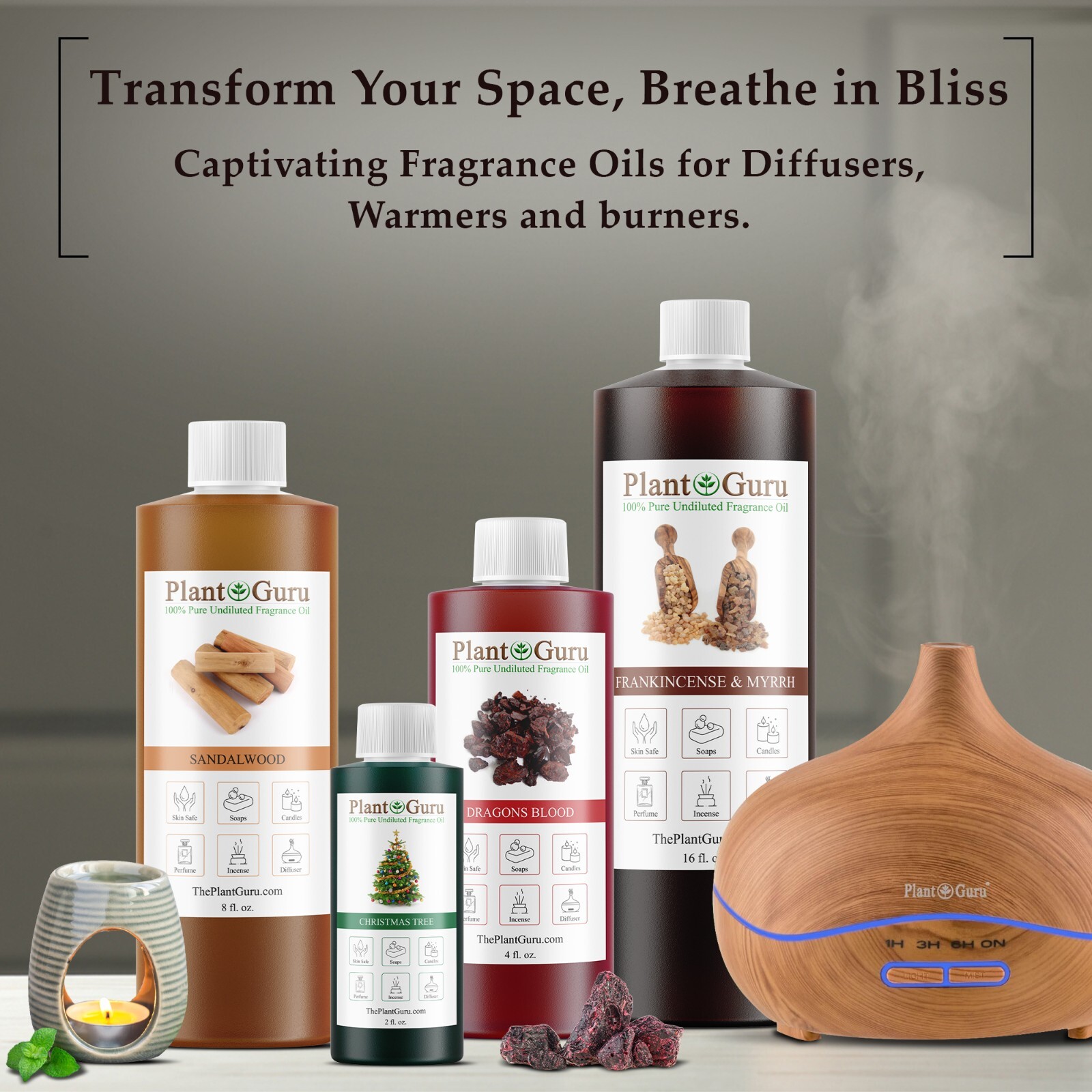 Fragrance Oils for Candle Soap Bath Bomb Incense Making Scented Oil Bulk Lot