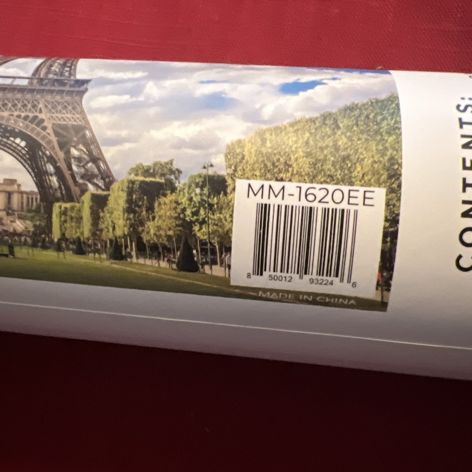 Modern Monet Acrylic Paint by Number Kit 16 x 20 Everything Eiffel Landscape