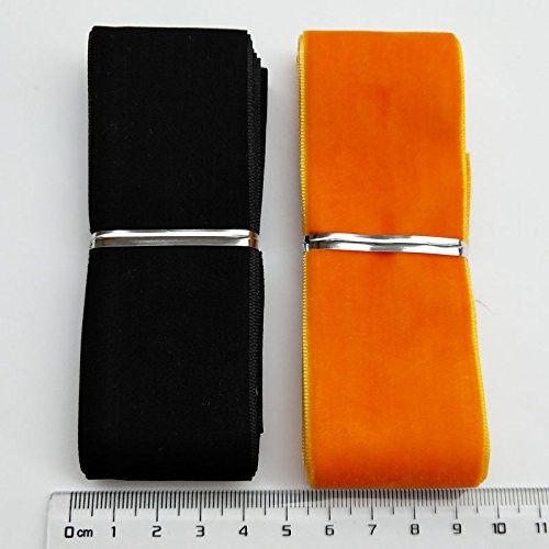 20Yards 1 1/2″ Velvet Ribbon Total 20 Colors Assorted Lots Bulk