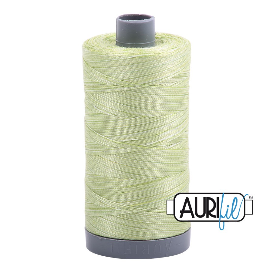 Spring Green – Variegated 3320 | 28wt Large Spool 750M / 820Y | Aurifil