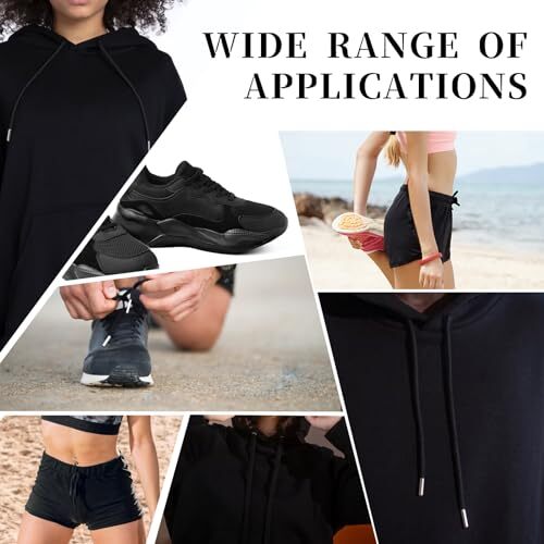 5 Pcs Drawstring Cords Replacement for Sweatpants Shorts Pants Jackets Coats