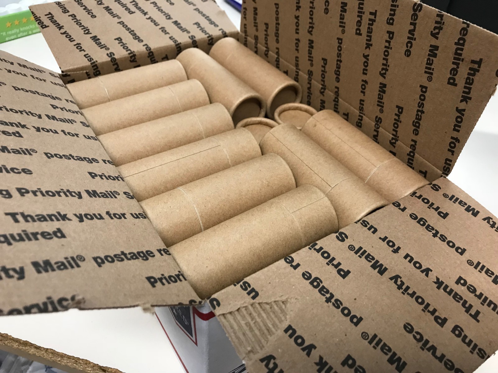 Empty Cardboard Deodorant Containers – Naturally BPA Free, Biodegradable:1-2-3oz