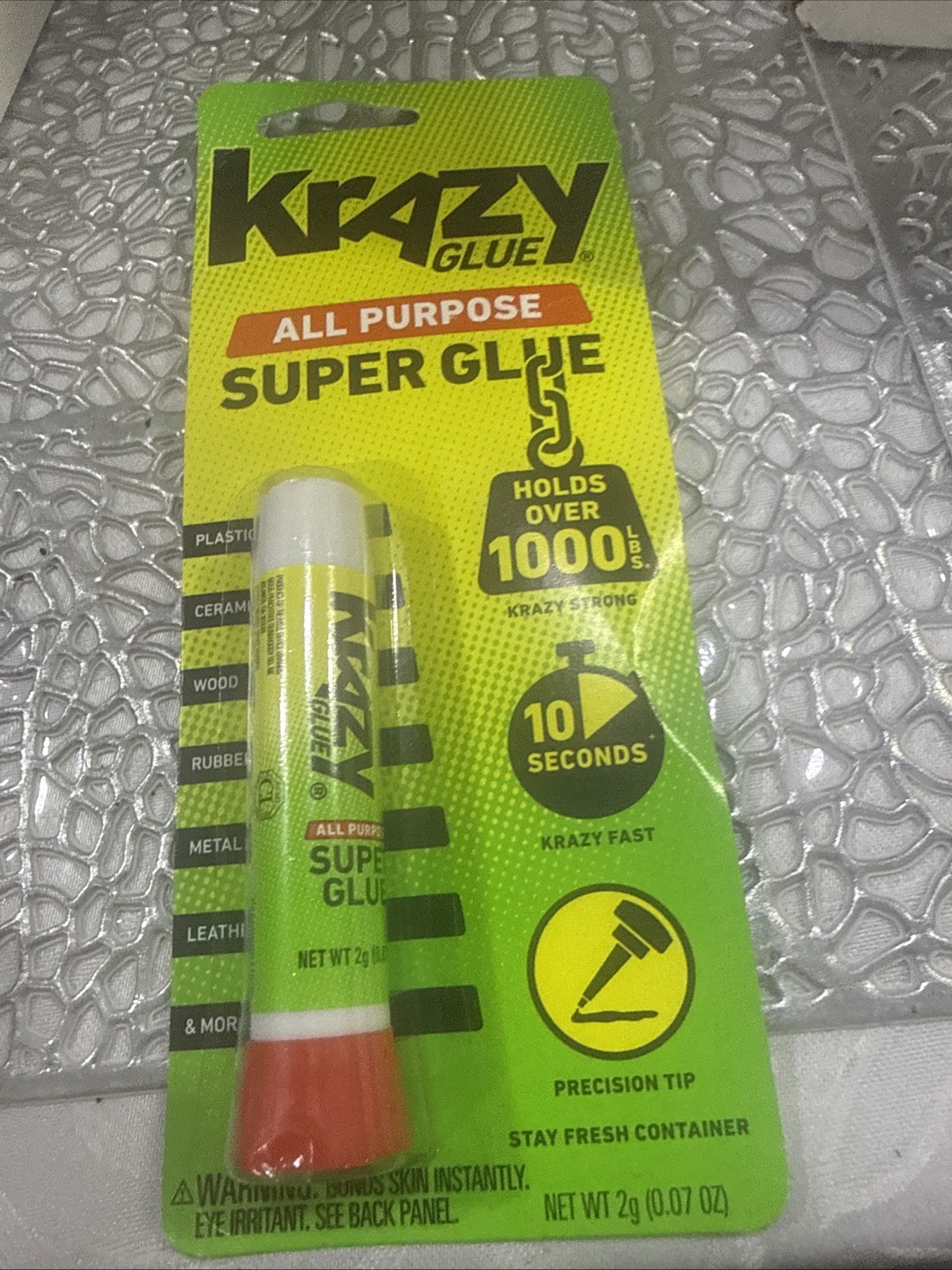 Krazy Glue KG58548R All-Purpose 0.07 Oz Super Ounce
