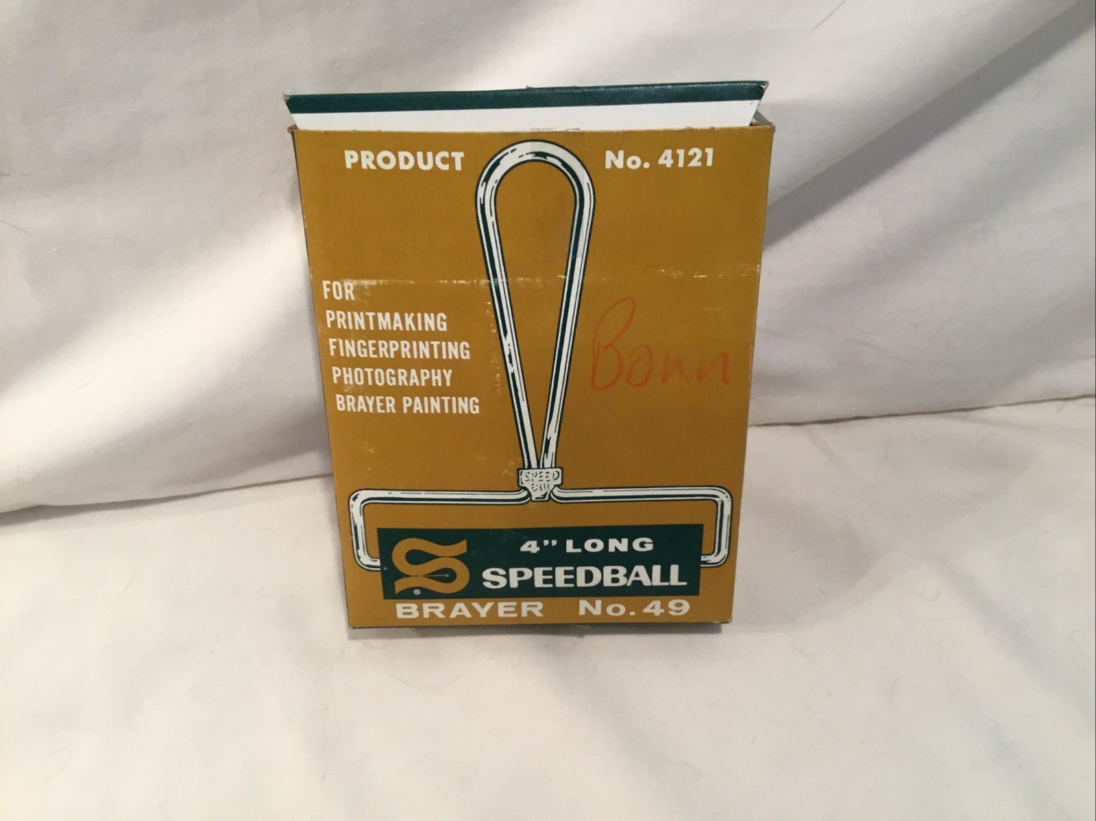 Speedball Brayer No. 49 4″ Block Printing Roller MPN 4121 Art Tool
