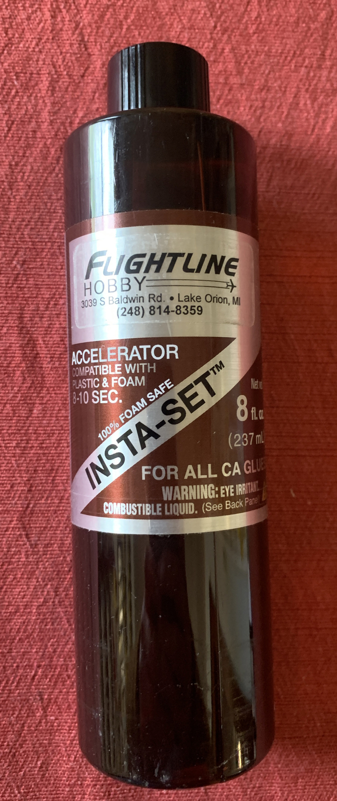 Bob Smith Industries Instaset Accelerator, Uncure Debonder and empty CA Bottle