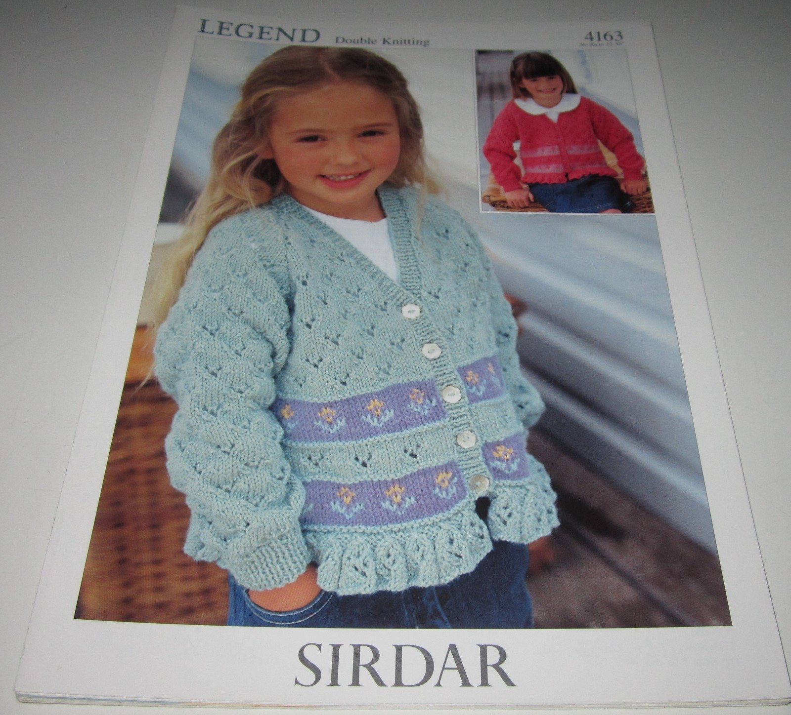 Lot of 9 SIRDAR dk Knitting Yarn Patterns for GIRLS Ages 1 thru 13 years