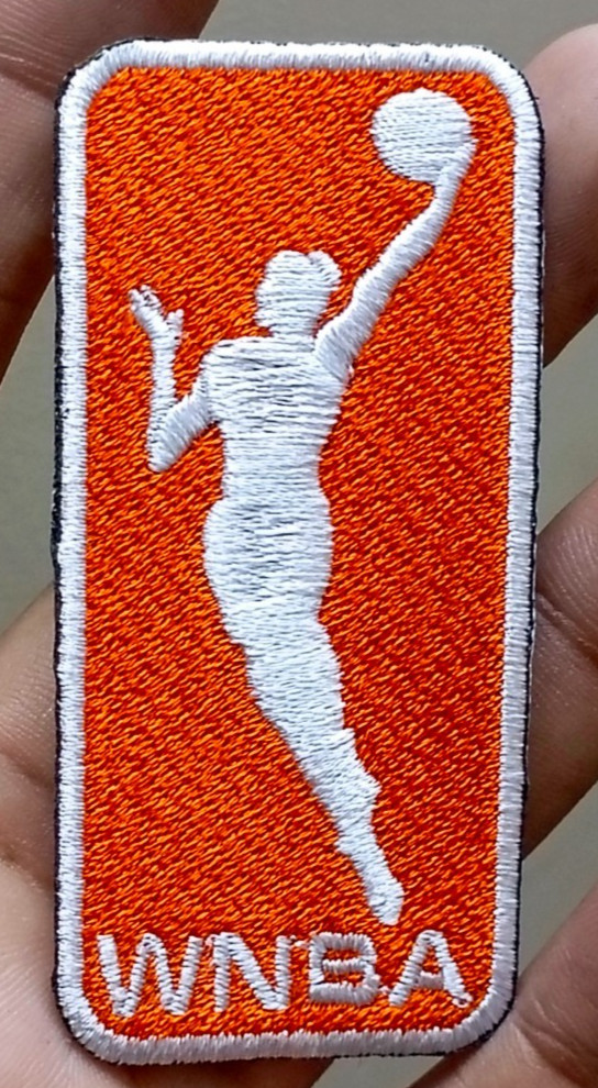 Pack Of 2 WNBA Basketball Logo Iron On Patch – Sew Patch – Embroidered Patch
