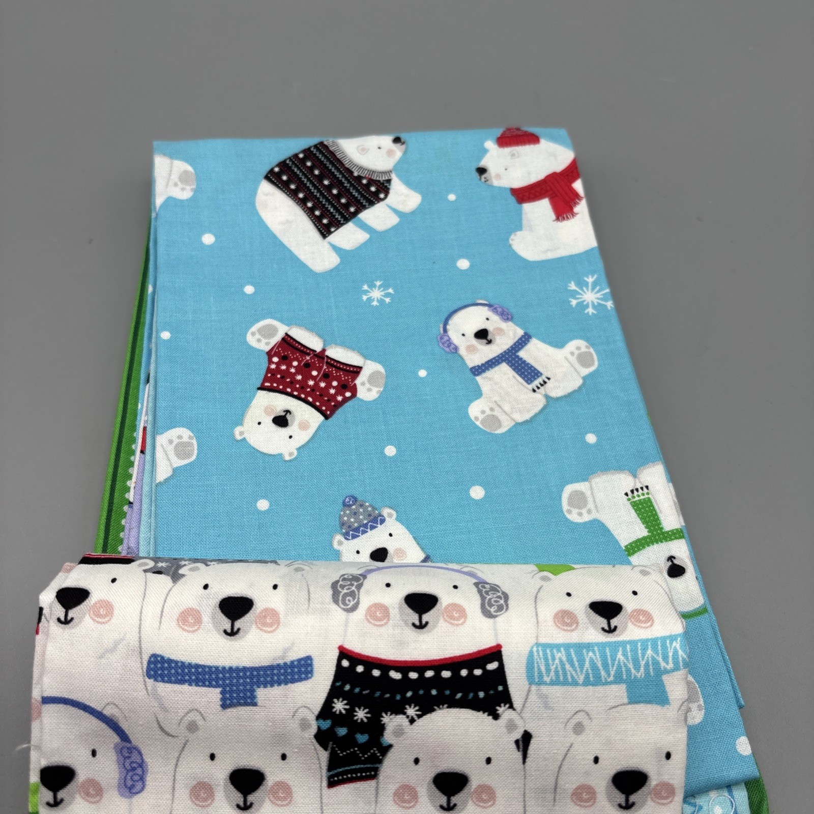 Villa Rosa Designs Freedom 38” X 45” Quilt Kit Polar Bears Penguin Snowflakes