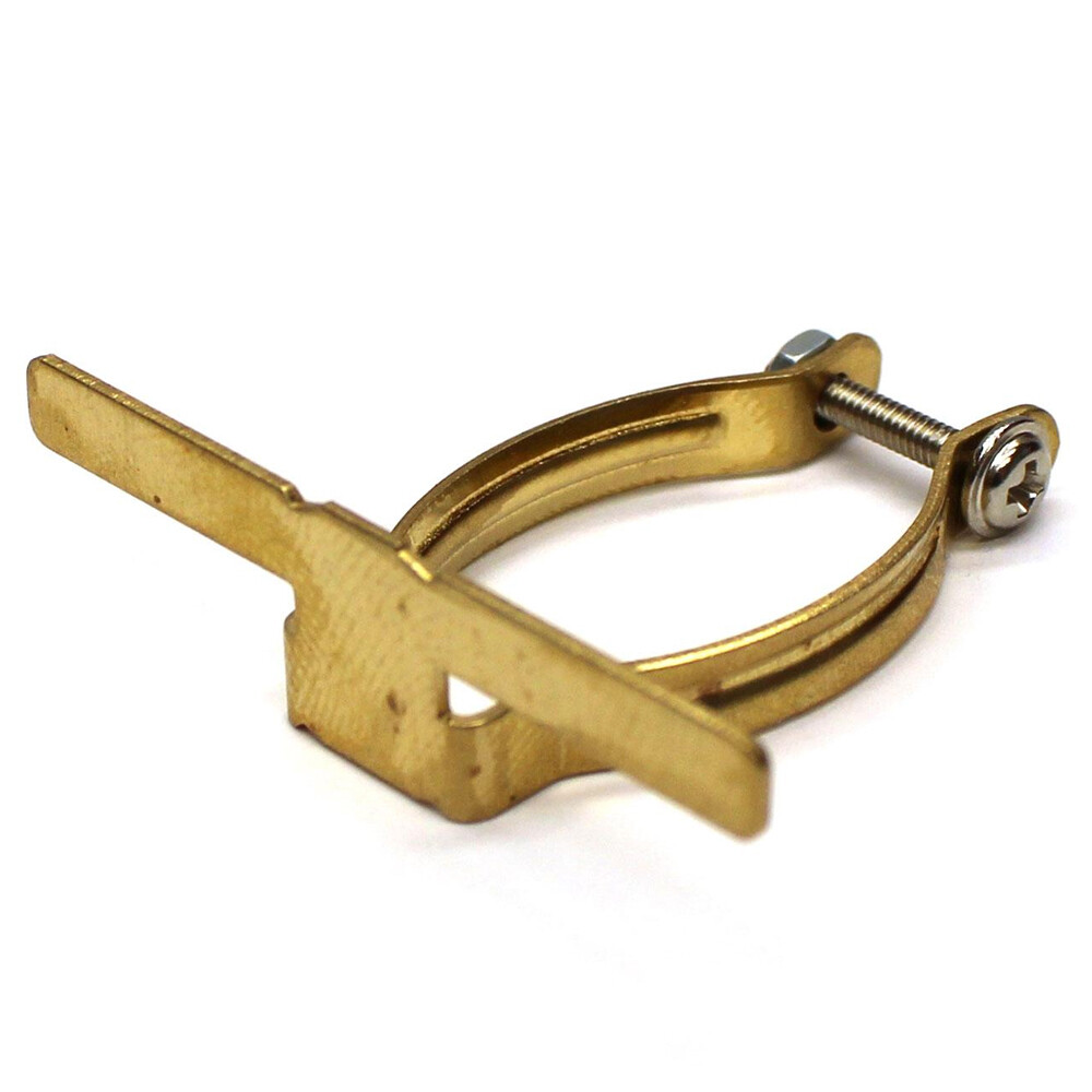 10 Pack Brass Adjustable Night Light Clip for Stained Glass or Fused Pieces